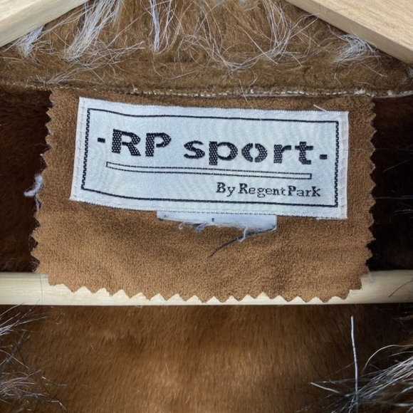 Vintage Brown Faux Fur Trim Penny Lane Coat - Picture 4 of 9